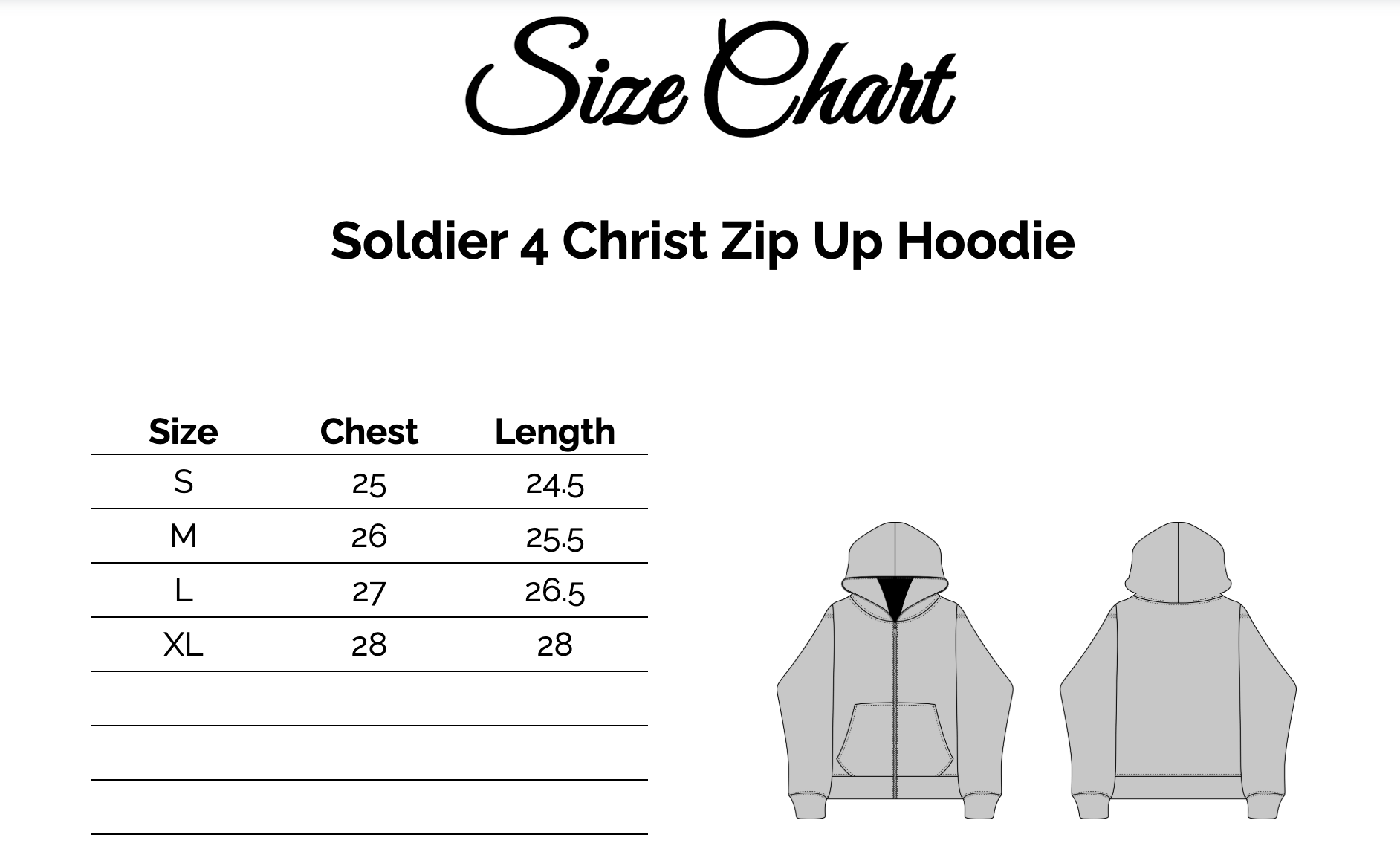 Soldier 4 Christ Zip Up Hoodie - ValuedHoodie